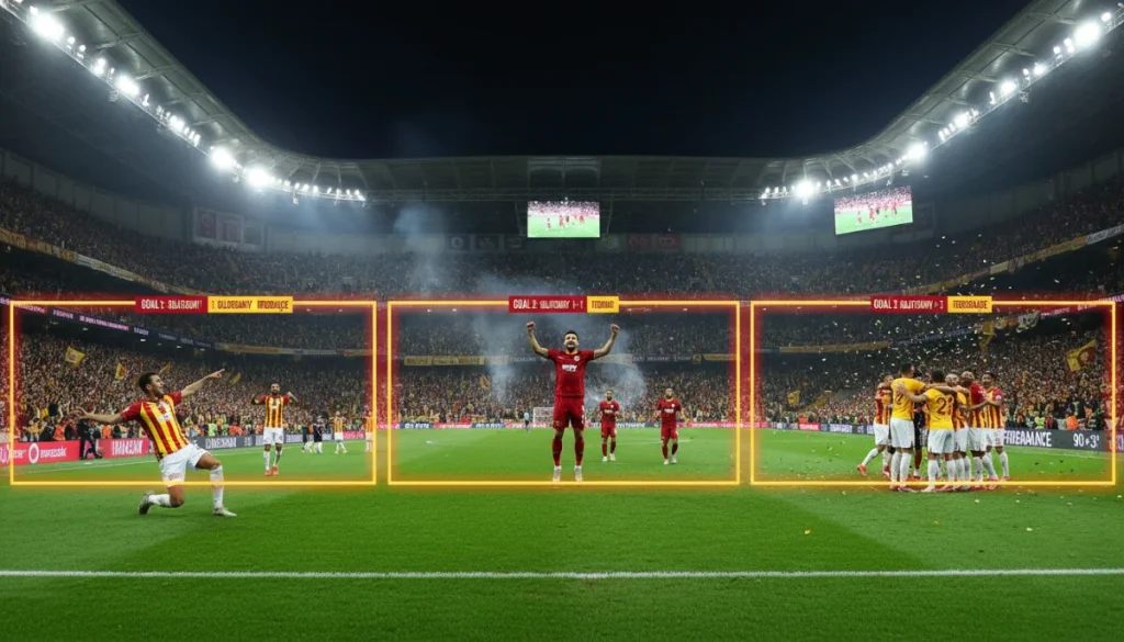 Galatasaray, Fenerbahçe’yi 3-0 Geçerek Liderliği Sağladı