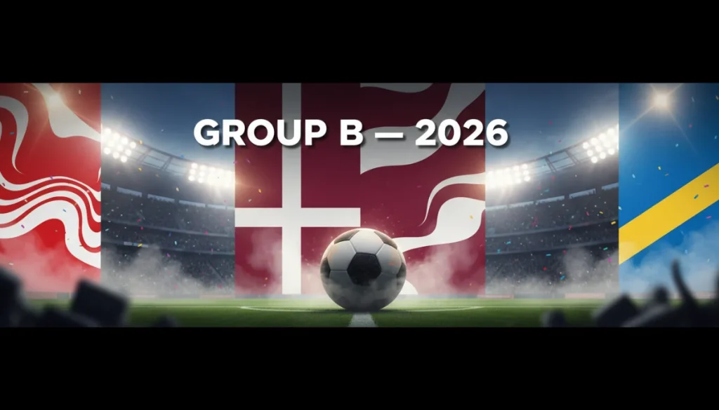 2026 Dünya Kupası B Grubu: Kanada, Bosna Hersek, İsviçre ve Katar Karşılaşmaları
