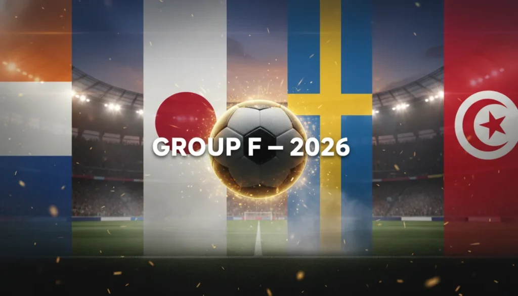 2026 Dünya Kupası F Grubu: Futbolun Efsaneleri ve Mücadeleleri