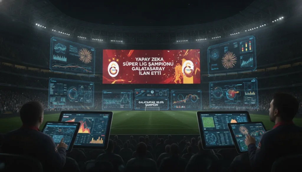 Süper Lig’de Yapay Zeka Dengeleri Galatasaray’dan Yana Kurdu